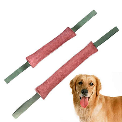 TUGME Dog Biting Stick Training Stick Biting Cowhide Biting Stick Training Dog Bite Force Training