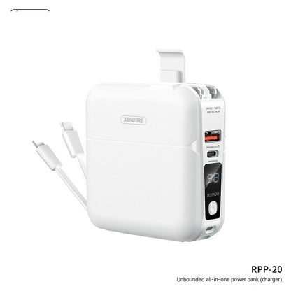 Unbounded Magnetic Power Bank With Plug