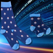 Robot Matching Bamboo Socks (Adult & Child)