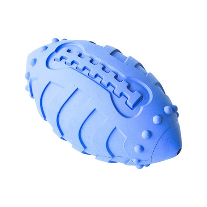 TUGME Bite-resistant Teeth Cleaning Interactive Training Ball Vocal Rugby Toy