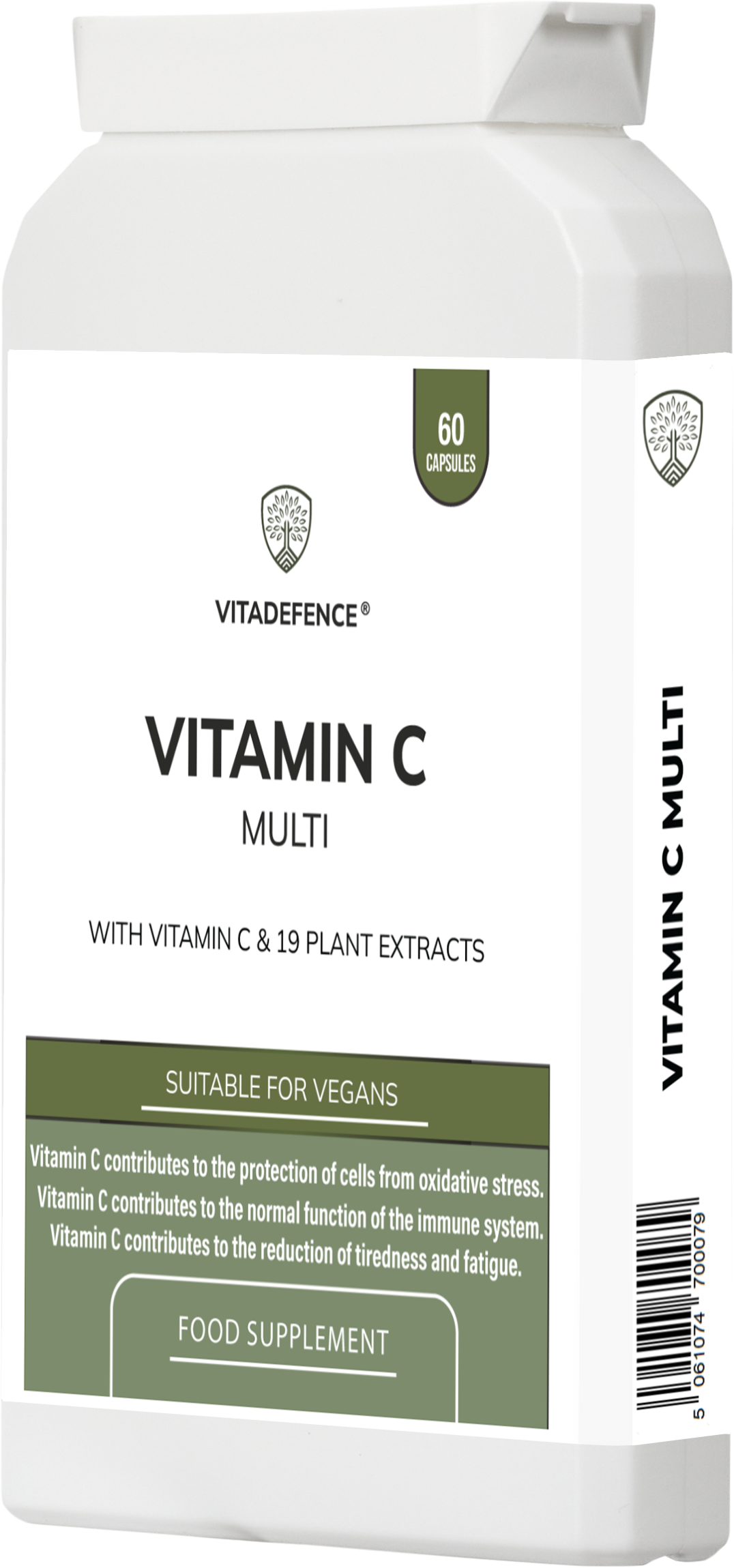 Vitamin C Multi | With Botanicals & Minerals – 60 Capsules