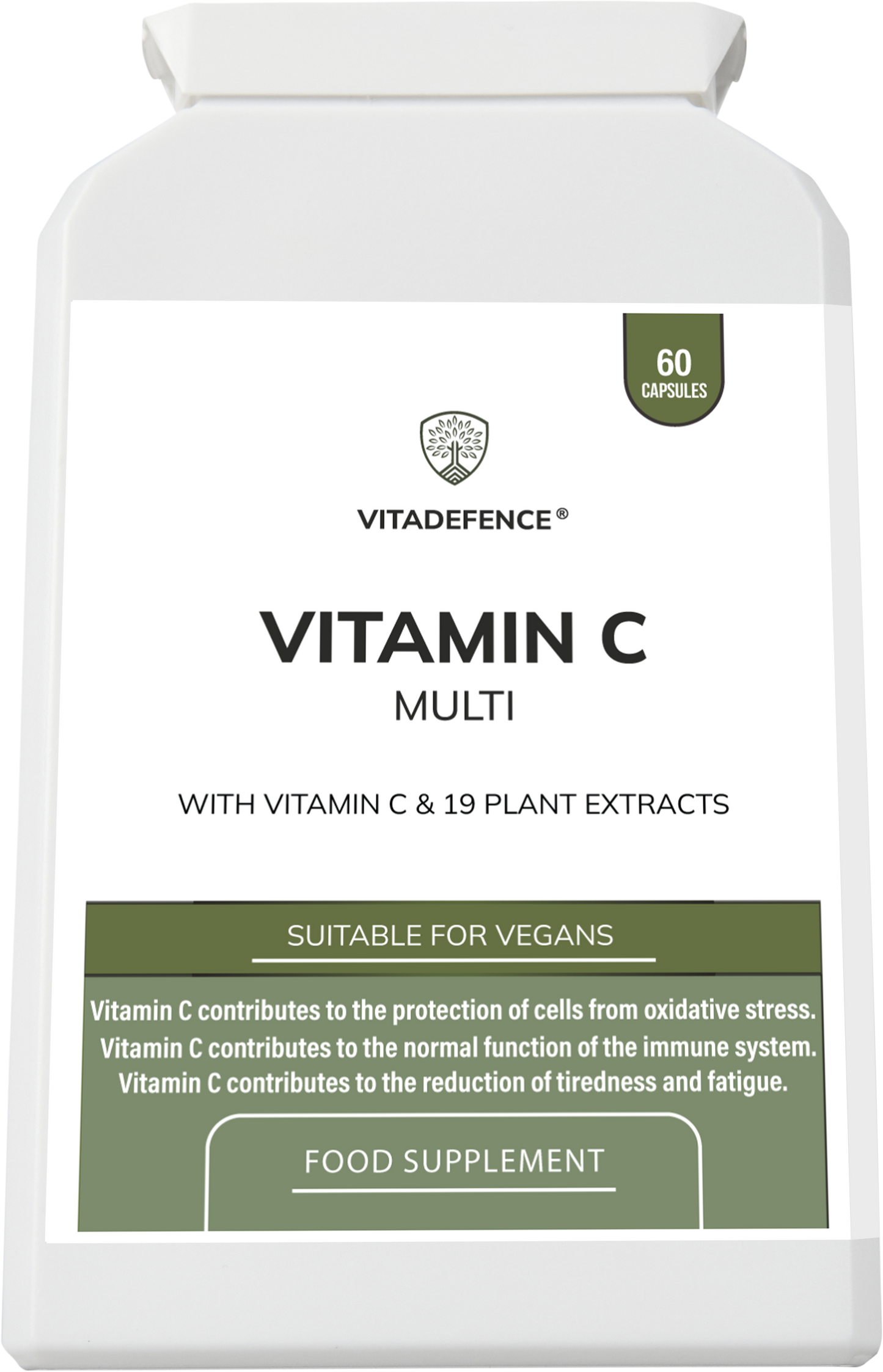 Vitamin C Multi | With Botanicals & Minerals – 60 Capsules