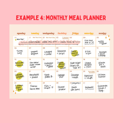 2026 Dated Calendar: A Self-Love Journey