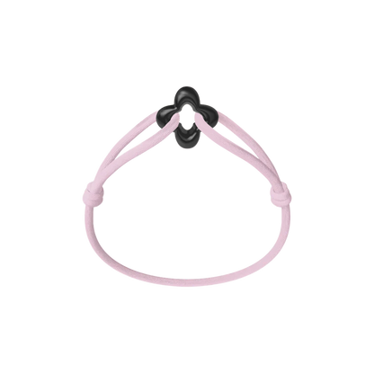 Black Clover Cord Bracelet