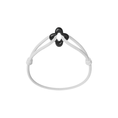 Black Clover Cord Bracelet