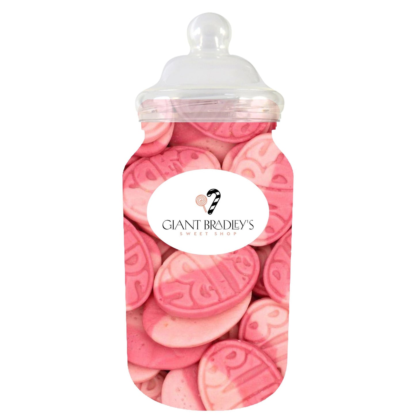 BUBS Wild Strawberry & Pomegranate Oval Sweets