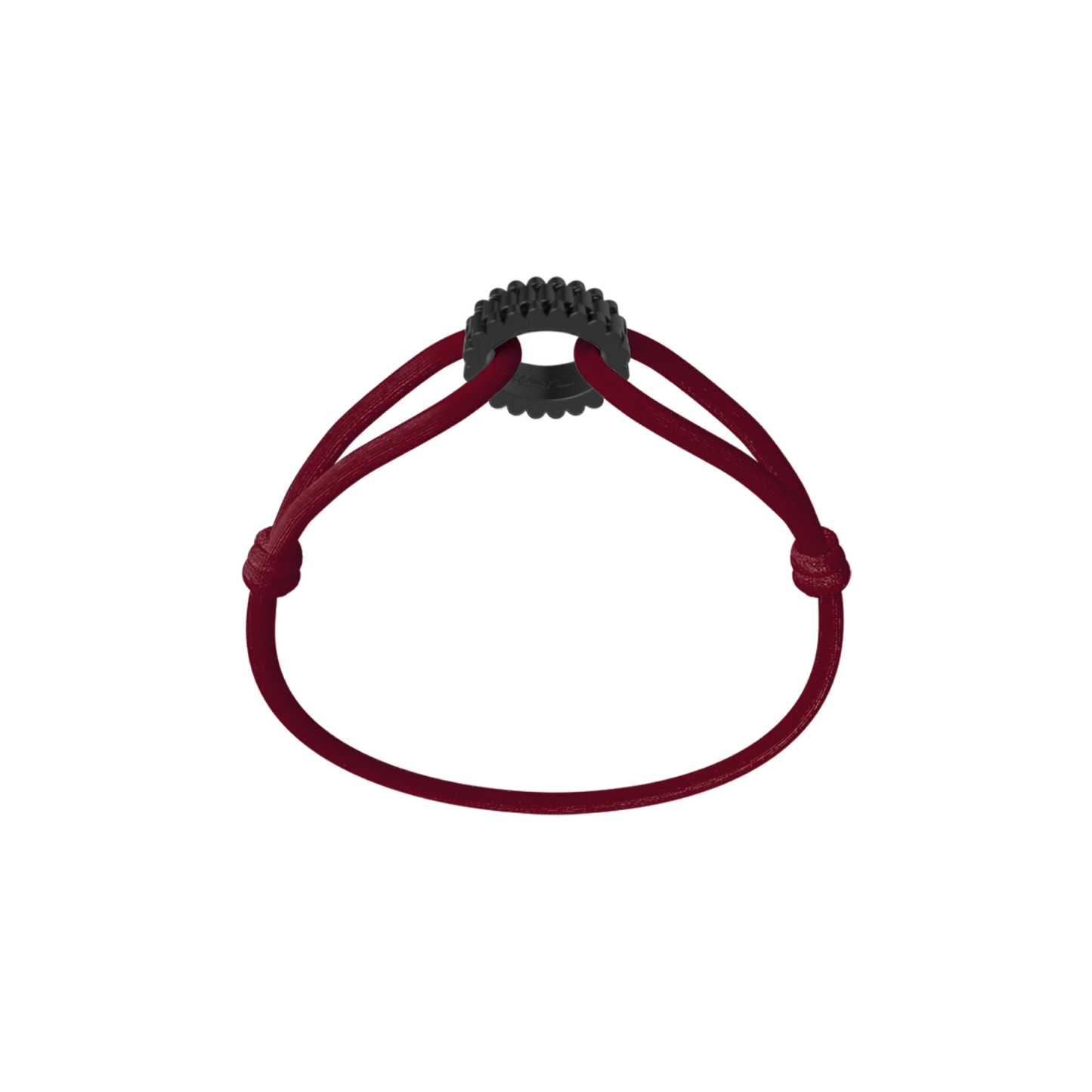 Carbon Regent Cord Bracelet