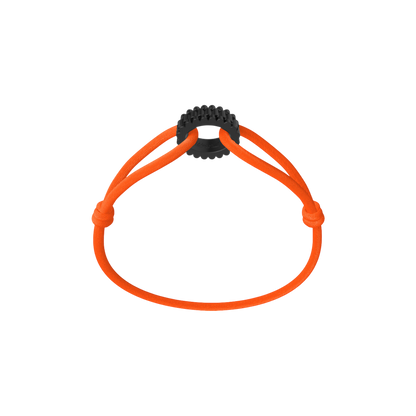 Carbon Regent Cord Bracelet