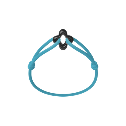 Black Clover Cord Bracelet