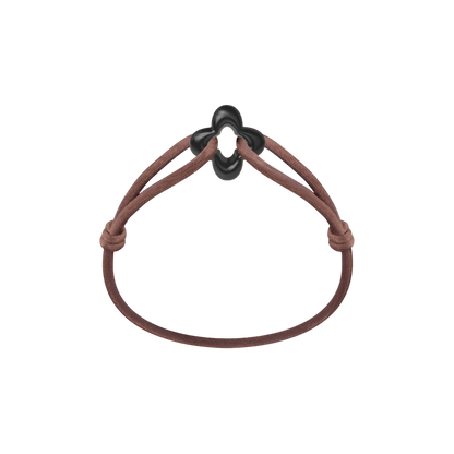 Black Clover Cord Bracelet