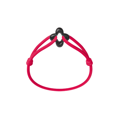Black Clover Cord Bracelet