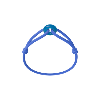 Blue Soho Cord Bracelet
