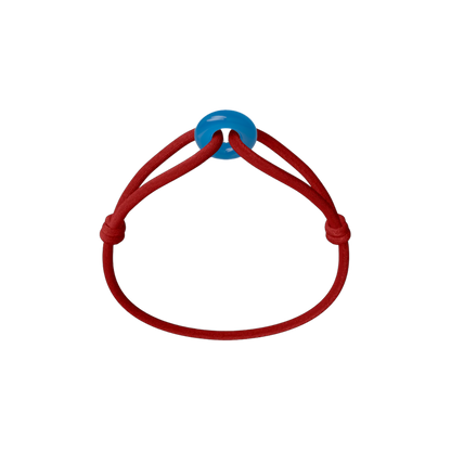 Blue Soho Cord Bracelet