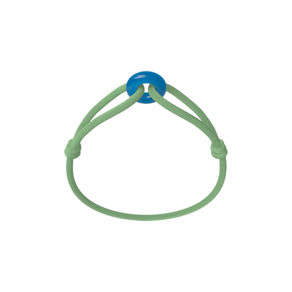 Blue Soho Cord Bracelet