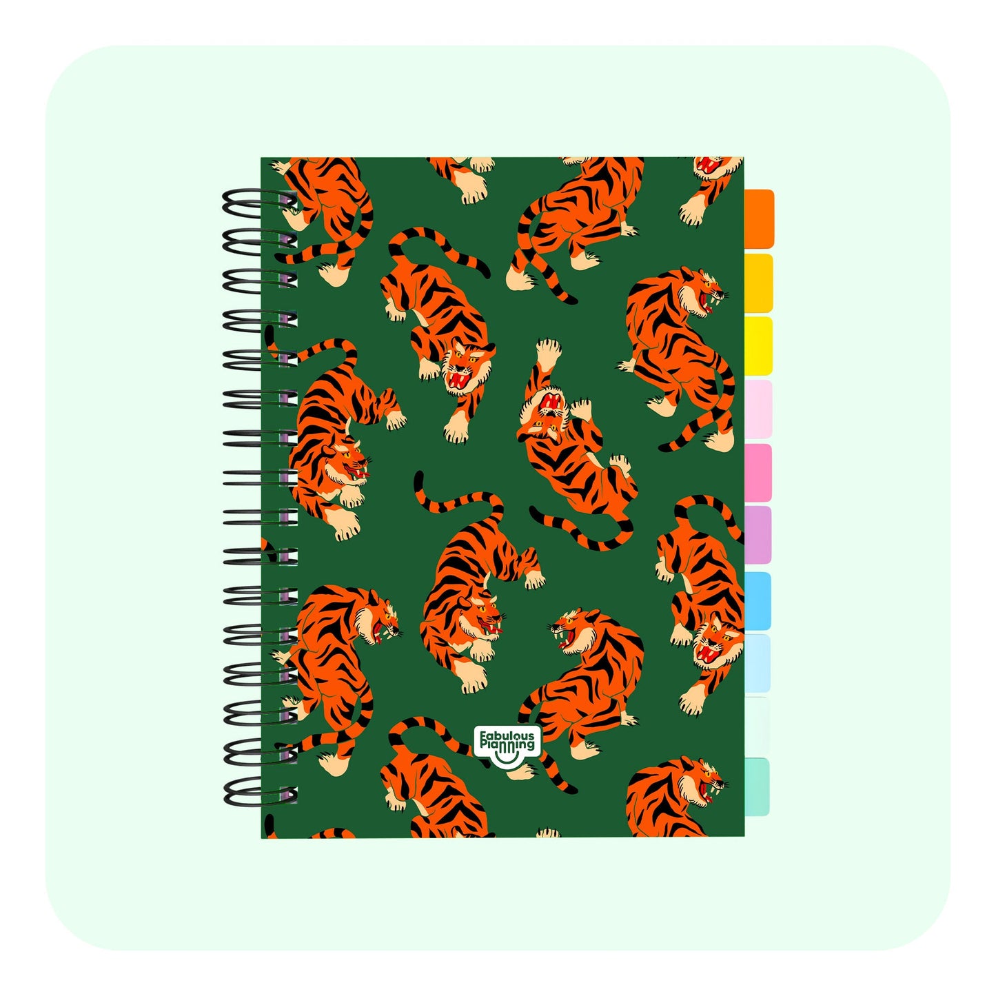 Weekly Undated Spiral Journal