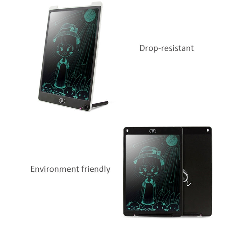 Portable 12 inch LCD Writing Tablet Drawing Graffiti Electronic Handwriting Pad Message Graphics Board Draft Paper with Writing Pen, 12 inch Blue, 12 inch Red, 12 inch White, 12 inch Green