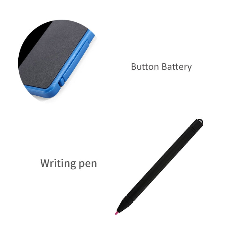 Portable 12 inch LCD Writing Tablet Drawing Graffiti Electronic Handwriting Pad Message Graphics Board Draft Paper with Writing Pen, 12 inch Blue, 12 inch Red, 12 inch White, 12 inch Green