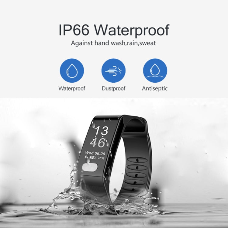 TLW T6 Fitness Tracker 0.96 inch OLED Display Wristband Smart Bracelet, Support Sports Mode / ECG / Heart Rate Monitor / Blood Pressure / Sleep Monitor, T6 Blue, T6 Red, T6 Black