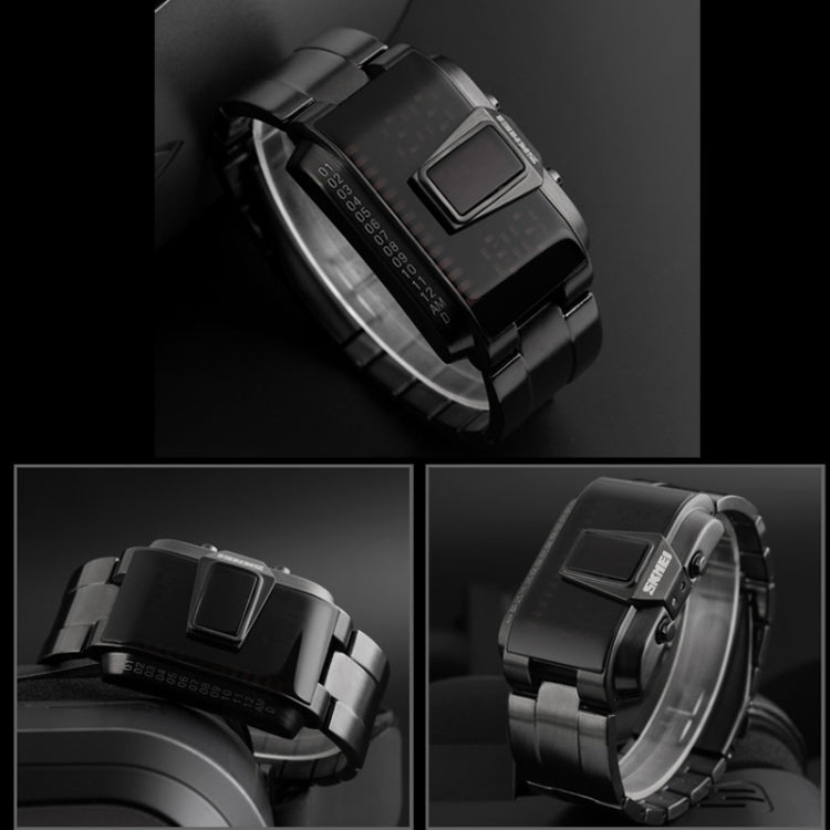 SKMEI 1179 Multifunctional Men Outdoor Sports Noctilucent Waterproof LED Digital Watch