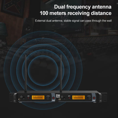XTUGA IEM1200 Wireless Transmitter 4 Bodypack Stage Singer In-Ear Monitor System, Transmitter 4 Bodypack
