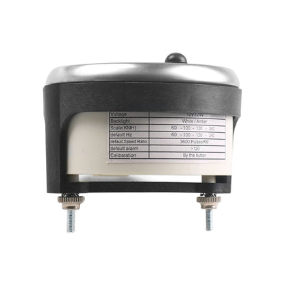 Car Modified 85mm 2 in 1 LCD Instrument Speedometer + Odometer, Speedometer + Odometer