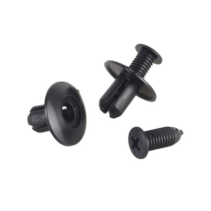 100 in 1 Universal Car Plastic Fasteners Rivet Clips Set, 100 PCS