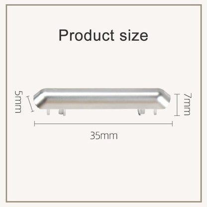 Air Outlet Adjustment Electroplating Strip for Land Rover Range Rover Evoque 2012-2019, Left Driving