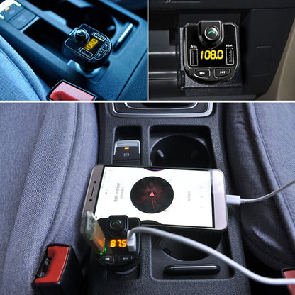 Dual USB Charger, Support Bluetooth / Micro SD Card / TF Card / USB Disk, BT36