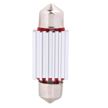 2 PCS Festoon 36mm 2W 160LM White Light 16 LED SMD 4014 Error Free License Plate Lights Car Light Bulb, 36mm