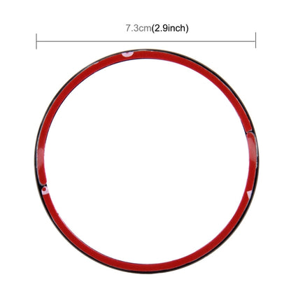 4 PCS Car Aluminum Wheel Hub Deroration Ring For Cadillac