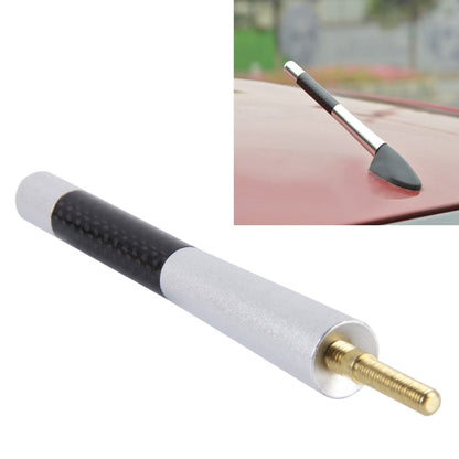Carbon Fiber Aluminum Short Antenna Polished Universal Screws Base(Big Size), 12cm