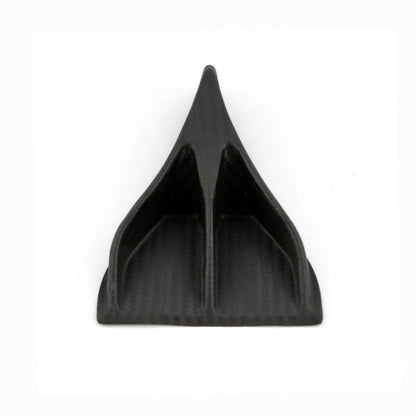 7 PCS Universal Car Eagle Claw Style Shark Fin Diffuser Vortex Generator Roof Spoiler, Carbon Fiber
