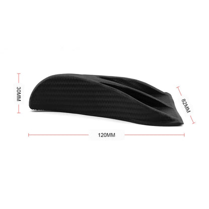 7 PCS Universal Car Eagle Claw Style Shark Fin Diffuser Vortex Generator Roof Spoiler, Carbon Fiber