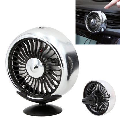 Multi-function Portable Car Air Outlet Sucker Electric Cooling Fan, Multi-function (Black), Multi-function (Silver)