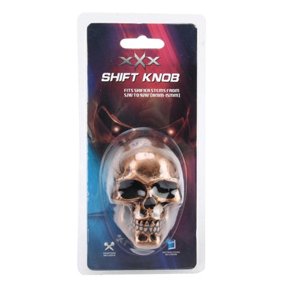 Universal Skull Head Shape Resin ABS Manual or Automatic Gear Shift Knob Fit for All Car, Gear Shift Knob 9