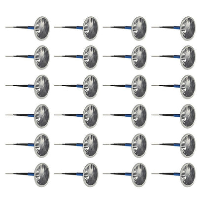 24 PCS 4mm Mushroom Nail-tyre Film Tyre Cold Patch Film Rubber Tire Repair Kit, 4mm