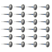 24 PCS 6mm Mushroom Nail-tyre Film Tyre Cold Patch Film Rubber Tire Repair Kit, 6mm