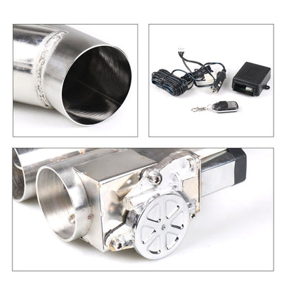 CNSPEED Y Shape 2 In 1 Car Remote Control Electric Exhaust Valve Pipe, Size: 3 inch, Size: 3 inch