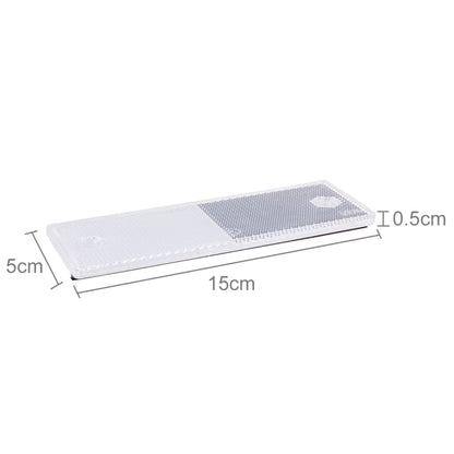 10 PCS Car Rear Bumper Warning Plastic Reflector and Sign