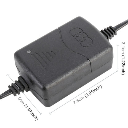 Motorcycle 12V Intelligent Automatic Battery Smart Battery Power Charger EU Plug, EU Plug