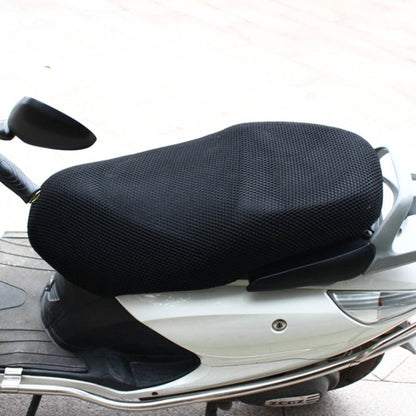 Motorcycle Breathable Sunscreen Double Layer 3D Honeycomb Small Hole Polyester Cushion Mesh, Size: XL, Length: 90cm; Width: 52cm, Size: XL