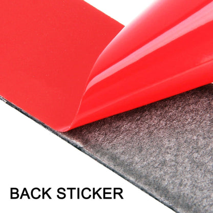 2 PCS Car CD Adjustment Frame Carbon Fiber Decorative Sticker for Mercedes-Benz W204 2007-2010, CD Adjustment Frame (B)