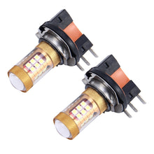 2 PCS H15 10W 1300 LM 6500K 28 SMD-3030 LEDs Car Fog Lights, DC 12V, H15