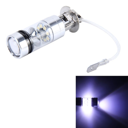 H3 100W 850 LM 7000K 20 SMD-2828-LEDs Car Fog Lights, DC 12-24V, H3
