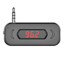 Doosl DSER116 Multifunctional Car FM Transmitter Wireless Music Receiver with 3.5mm Jack & LCD Display, Support Hands-free Call, DSER116