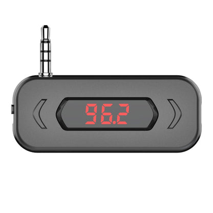 Doosl DSER116 Multifunctional Car FM Transmitter Wireless Music Receiver with 3.5mm Jack & LCD Display, Support Hands-free Call, DSER116