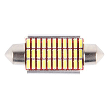 2 PCS DC 12V 6W 41MM Bicuspid Car Door Lamps Registration Mark light Dashboard Dome Door Lights LED Reading Lamp with 33 LED SMD 3014 Lights White, 41MM