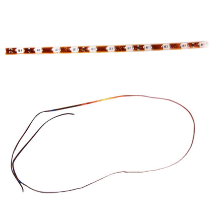 5 PCS 45 LED 3528 SMD Waterproof Flexible Car Strip Light for Car Decoration, DC 12V, Length: 90cm, 90cm+red, 90cm+white, 90cm+yellow, 90cm+pink, 90cm+green, 90cm+ice blue, 90cm+blue