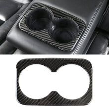 Car Water Cup Carbon Fiber Decorative Sticker for Jeep Grand Cherokee 2011-2018, Water Cup