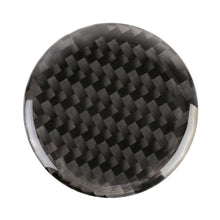 Car Water Cup Rotate Button Panel Carbon Fiber Decorative Sticker for Jeep Grand Cherokee 2014-2018, Water Cup Rotate Button